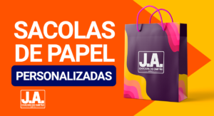 SACOLAS DE PAPEL PERSONALIZADAS