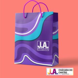 sacolas de papel personalizada